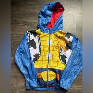 Toy Story “Woody” Convertible Windbreaker Bag, Size 6